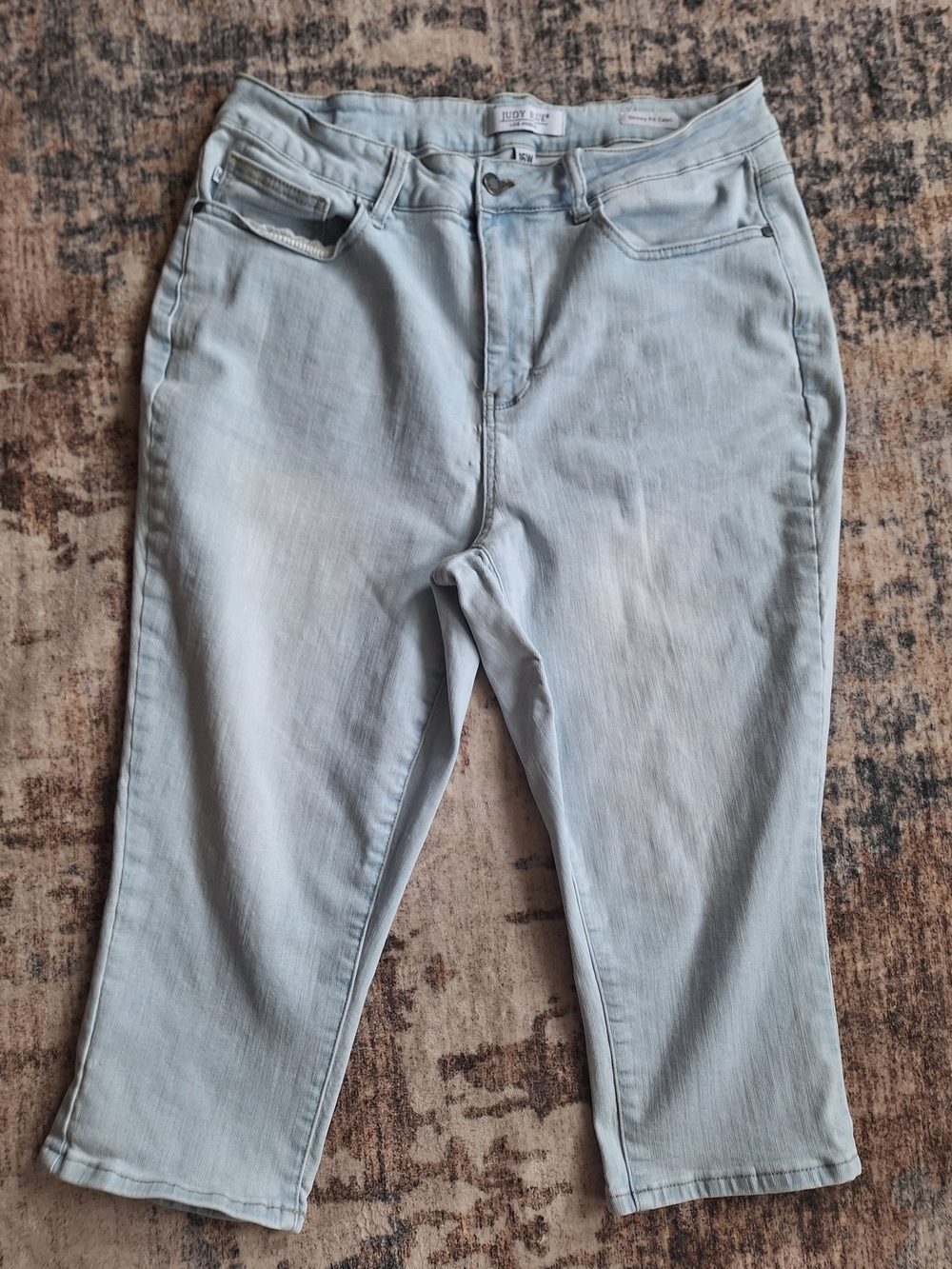 Judy Blue Capri Jeans. Sz 16W - Picture 2 of 4